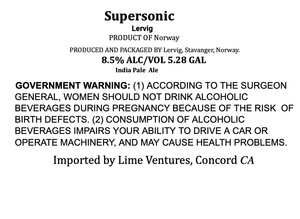 Lervig Supersonic