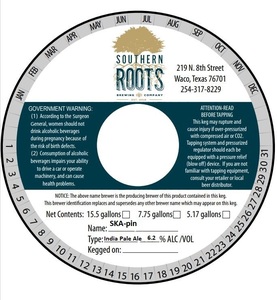 Southern Roots Brewing Company Ska-pin