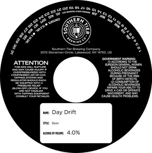 Southern Tier Brewing Company Day Drift