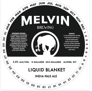 Melvin Brewing Liquid Blanket April 2023