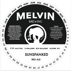 Melvin Brewing Sunspanked April 2023