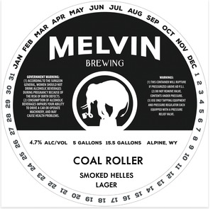 Melvin Brewing Coal Roller April 2023