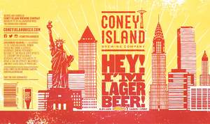 Coney Island Hey I'm Lager Beer April 2023