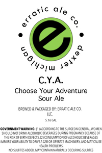 Erratic Ale Co. C.y.a.