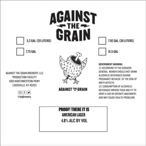 Against The Grain Proof! There It Is