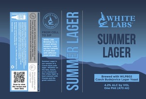White Labs Summer Lager Wlp802 Czech Budejovice Lager Yeast