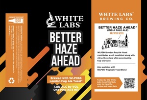 Better Haze Ahead Wlp066 London Fog Ale Yeast