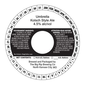 Umbrella Kolsch-style Ale May 2023