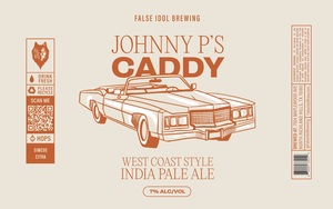 False Idol Brewing Johnny P's Caddy West Coast Style India Pale Ale