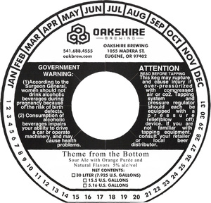 Oakshire Brewing Theme From The Bottom