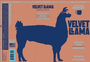 Velvet Llama Moscow Mule June 2023