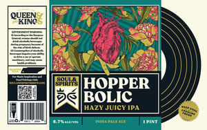 Soul & Spirits Hopperbolic Hazy Juicy IPA April 2023