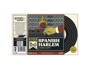 Soul & Spirits Spanish Harlem Amber Lager April 2023