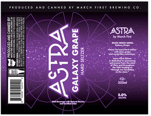 Astra Galaxy Grape Hard Seltzer