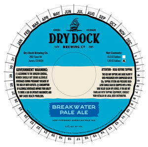 Dry Dock Brewing Breakwater Pale Ale April 2023