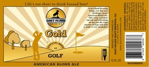 Goat Island Gold American Blond Ale