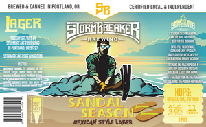 Stormbreaker Brewing Sandal Season