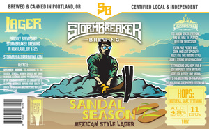Stormbreaker Brewing Sandal Season May 2023