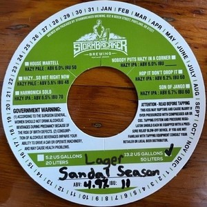 Stormbreaker Brewing Sandal Season May 2023