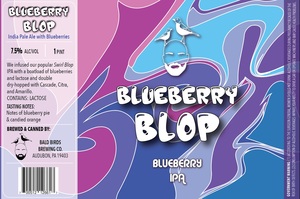 Bald Birds Brewing Co. Blueberry Blop May 2023