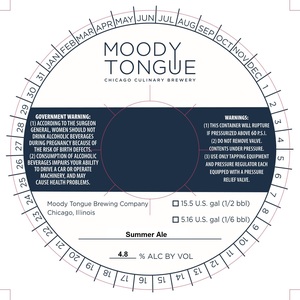 Moody Tongue Summer Ale