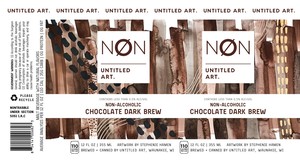 Untitled Art. Non-alcoholic Chocolate Dark Brew