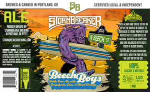 Stormbreaker Brewing Beech Boys Grapefruit, Lime, And Blood Orange Kettle Sour May 2023