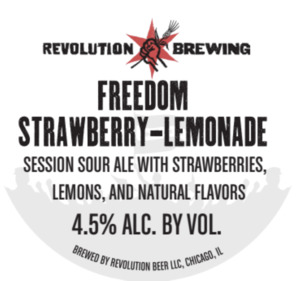 Revolution Brewing Freedom Stawberry-lemonade May 2023