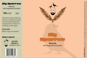 Bald Birds Brewing Co. Sly Sparrow