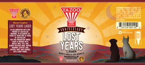 Yazoo Lost Years Lager May 2023