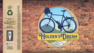 Trails To Ales Brewery Holden's Dream Amber Lager May 2023