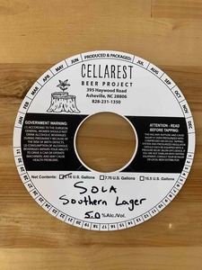 Cellarest Sola Southern Lager