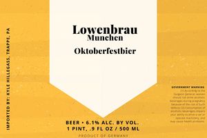 Lowenbrau Munchen Oktoberfestbier May 2023