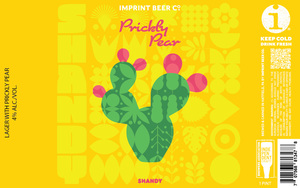 Imprint Beer Co. Prickly Pear Shandy
