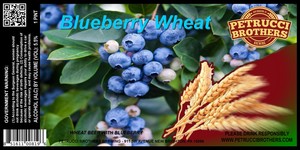 Petrucci Brothers Brewing Blueberry Wheat