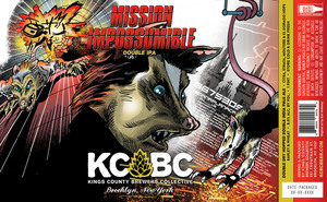 Kings County Brewers Collective Mission Impossumible May 2023