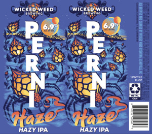 Wicked Weed Brewing Perni Haze