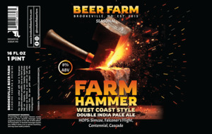 Beer Farm Farm Hammer West Coast Dipa