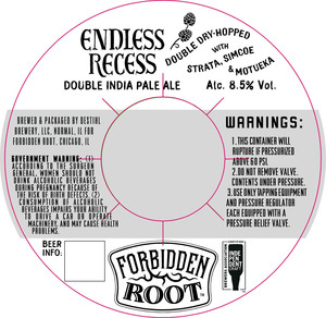 Forbidden Root Endless Recess May 2023