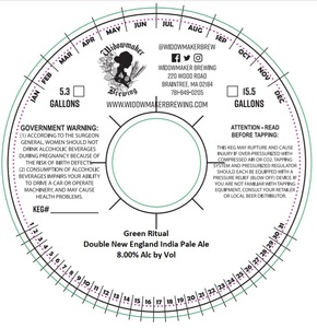 Green Ritual Double New England India Pale Ale May 2023