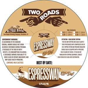 Two Roads Espressway Cold Brew