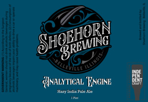 Shoehorn Brewing Analytical Engine Hazy India Pale Ale May 2023