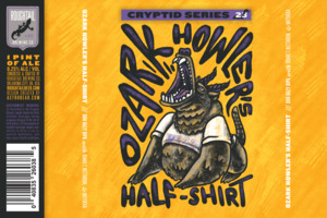 Roughtail Brewing Co. Ozark Howler's Half-shirt