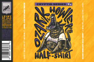 Roughtail Brewing Co. Ozark Howler's Half-shirt May 2023