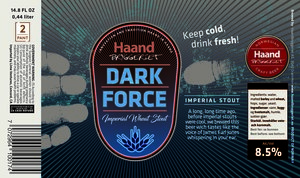 Haandbryggeriet Dark Force May 2023
