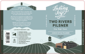 Two Rivers Pils Czech Style Pilsner May 2023