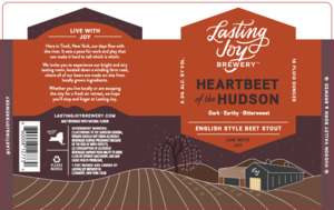Heartbeet Of The Hudson English Style Beet Stout