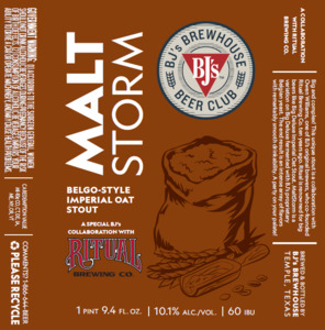 Bj's Malt Storm