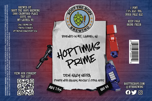 'bout The Hops Brewing Hoptimus Prime May 2023