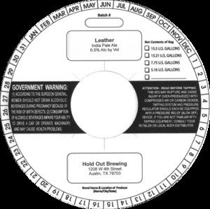 Leather India Pale Ale
